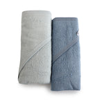 Sundae 2PK Hooded Towels - Blueberry - Bubba Blue Australia