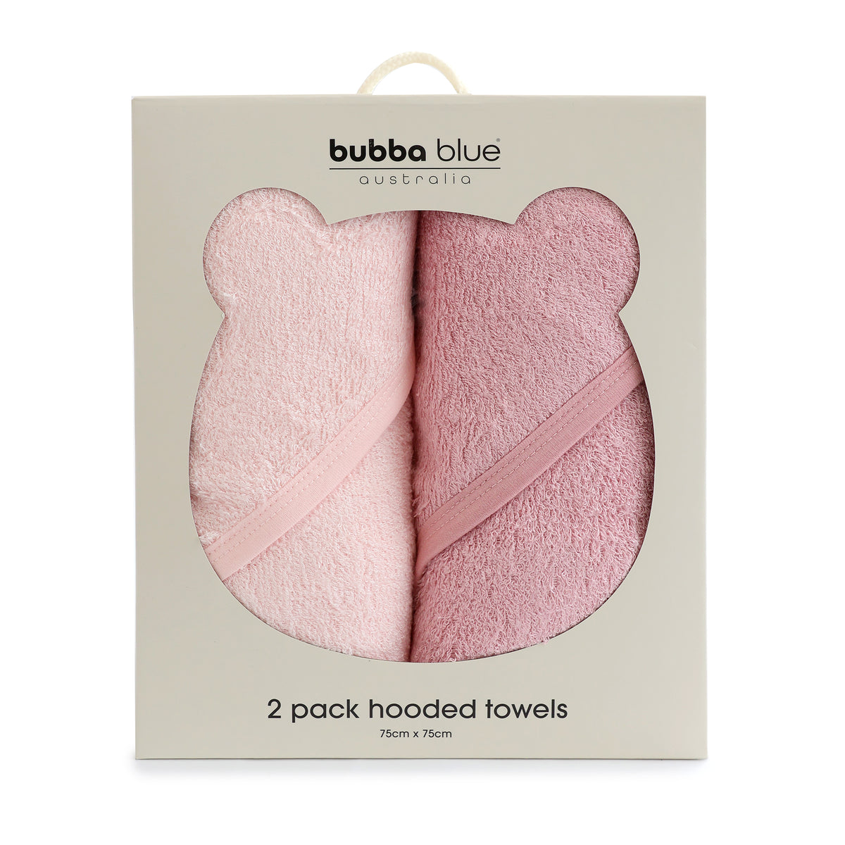 Sundae 2PK Hooded Towels - Cupcake - Bubba Blue Australia