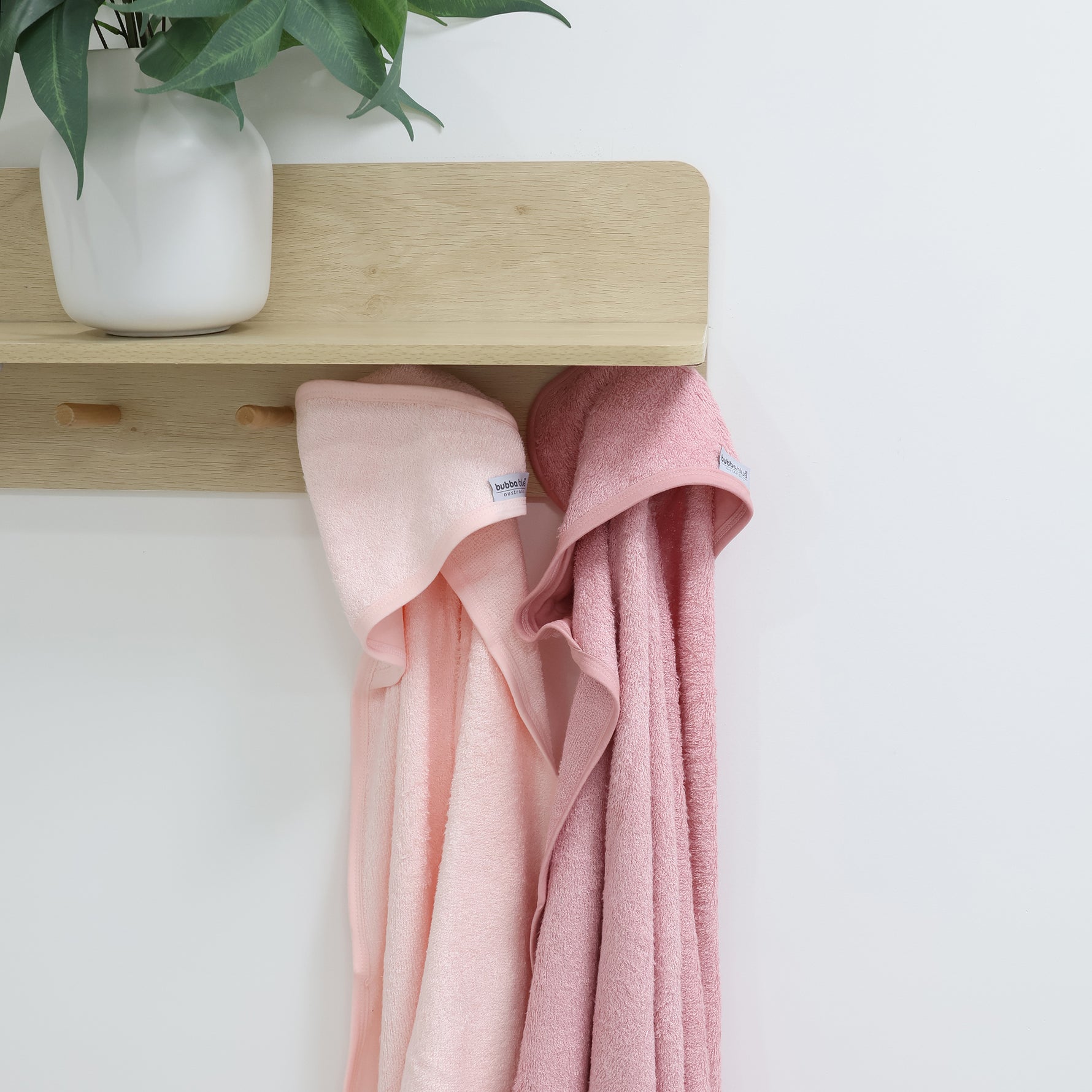 Sundae 2PK Hooded Towels - Cupcake - Bubba Blue Australia