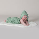 Bubba Sundae 2PK Hooded Towels - Greentea - Bubba Blue Australia