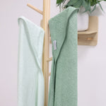 Bubba Sundae 2PK Hooded Towels - Greentea - Bubba Blue Australia
