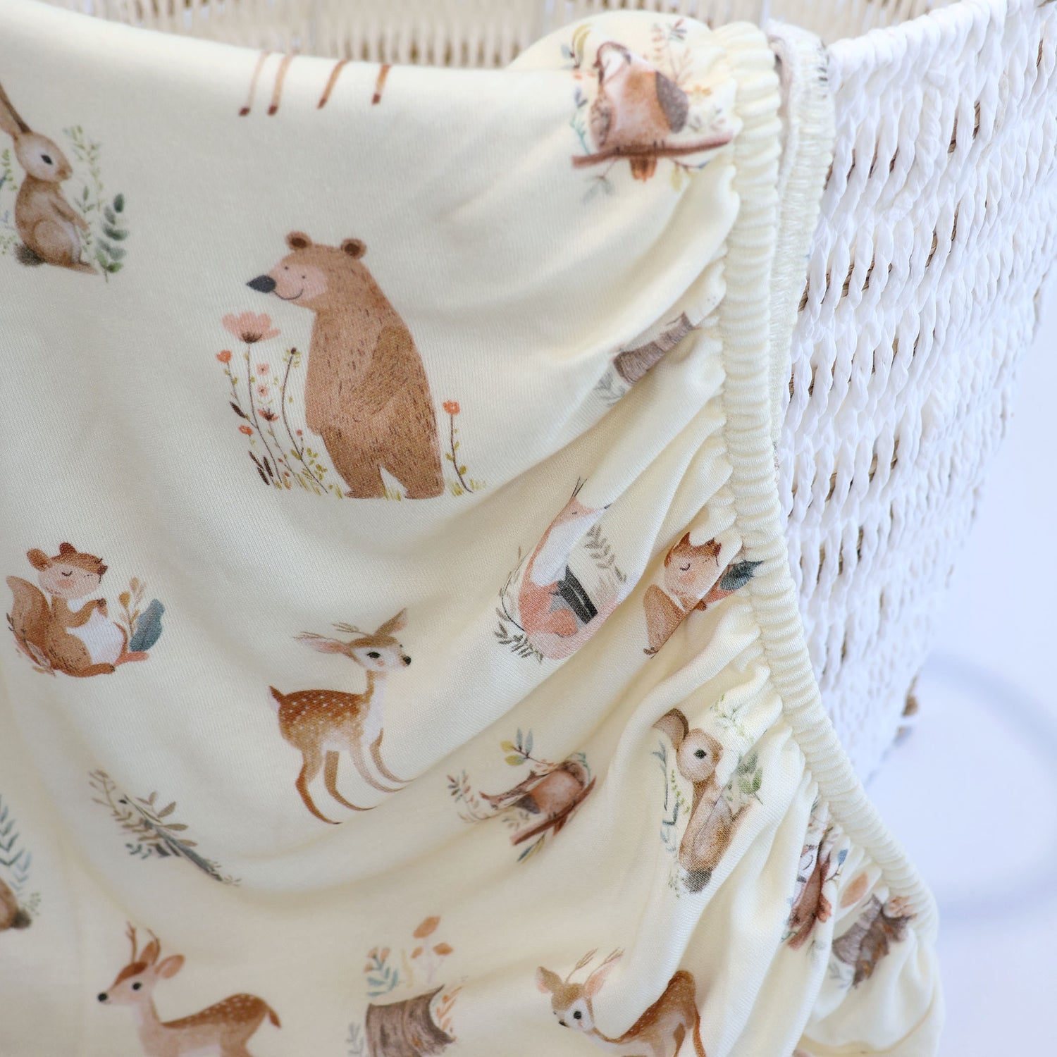 Enchanted Jersey Cot Fitted Sheet