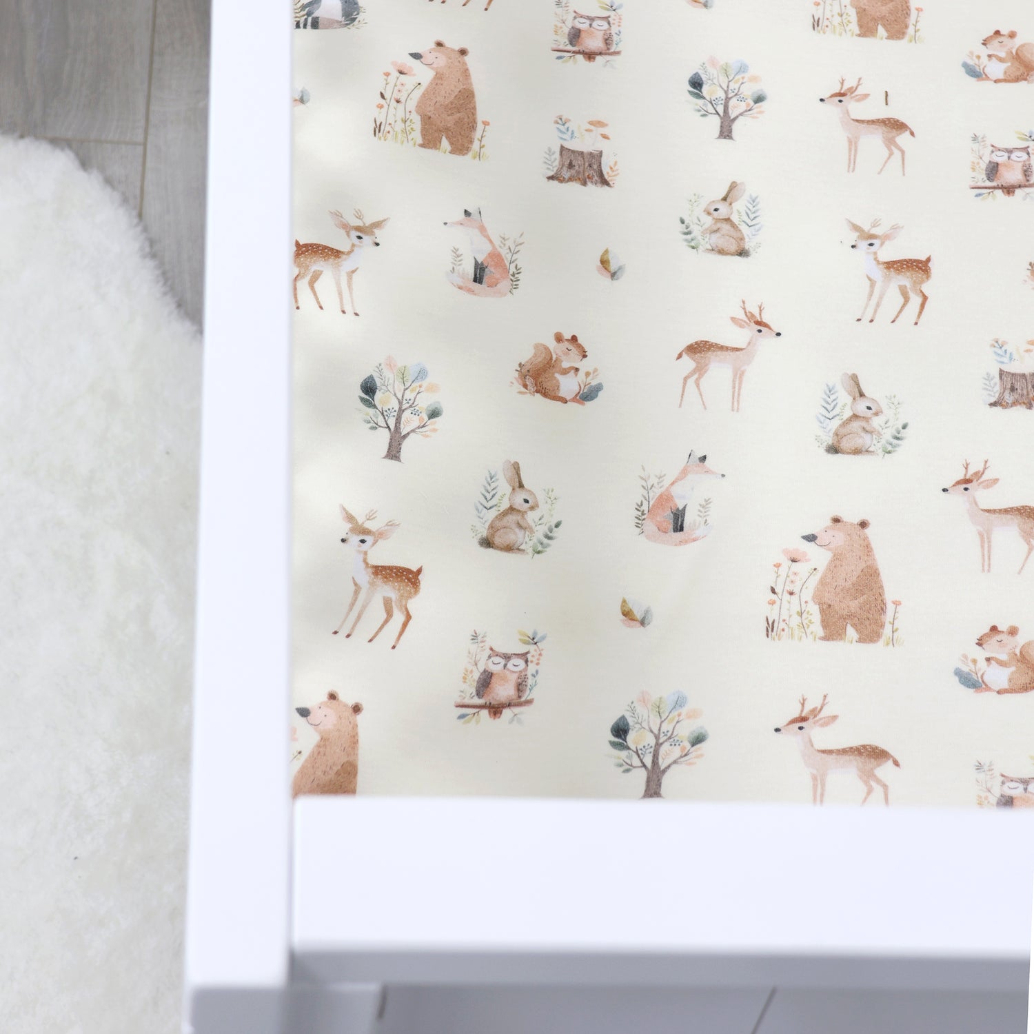 Enchanted Jersey Cot Fitted Sheet
