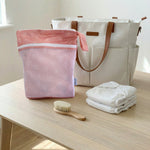 Nordic Wet/Dry Bag Berry Hearts 30x35CM - Bubba Blue Australia