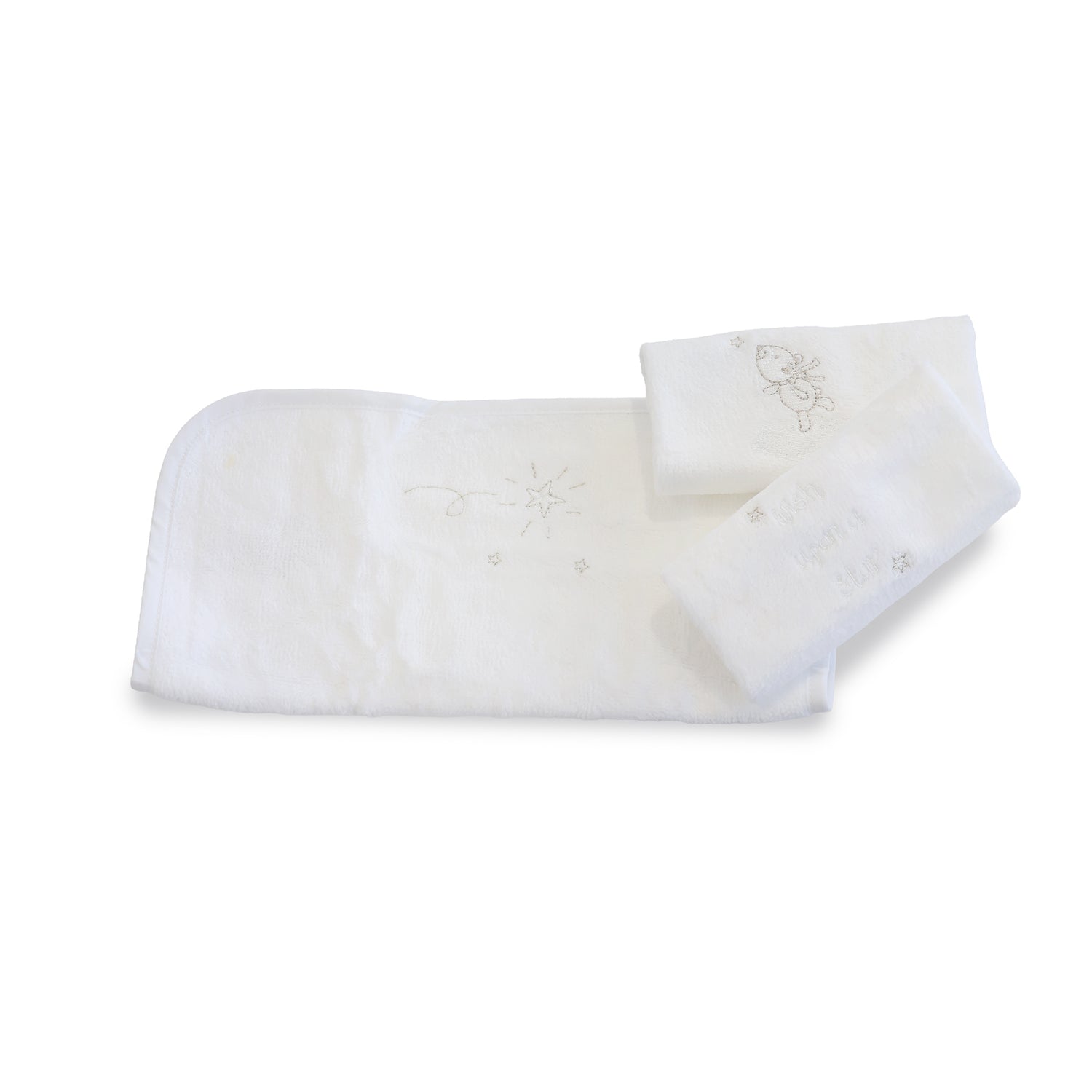 Wish Upon A Star 3pk Face Washers