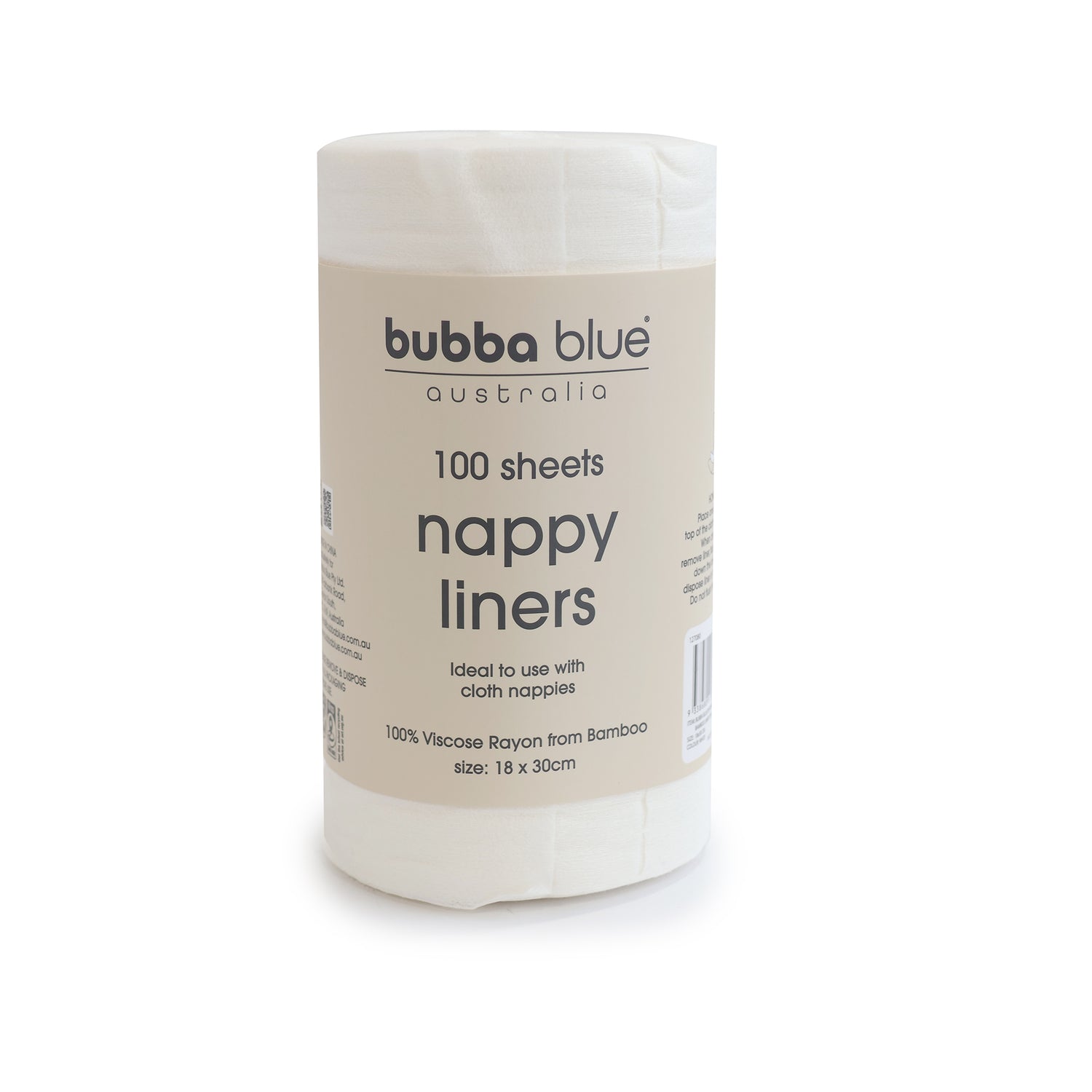 6x Bamboo White 100 Sheets Bamboo Nappy Liners Bundle