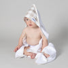 Provincial 2pk Hooded Towel - Olive/Taupe