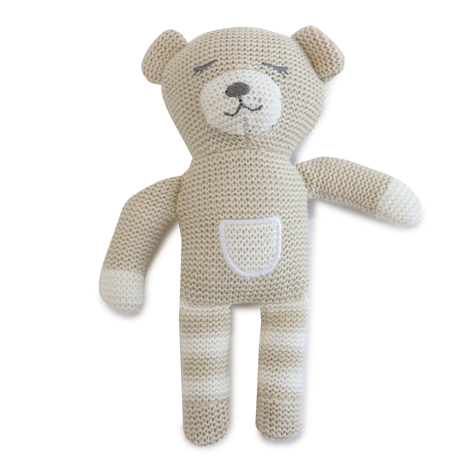 Nordic Baby Knit Rattle Sand