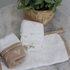 Organic Cotton 3pk Wash Cloths - Chestnut