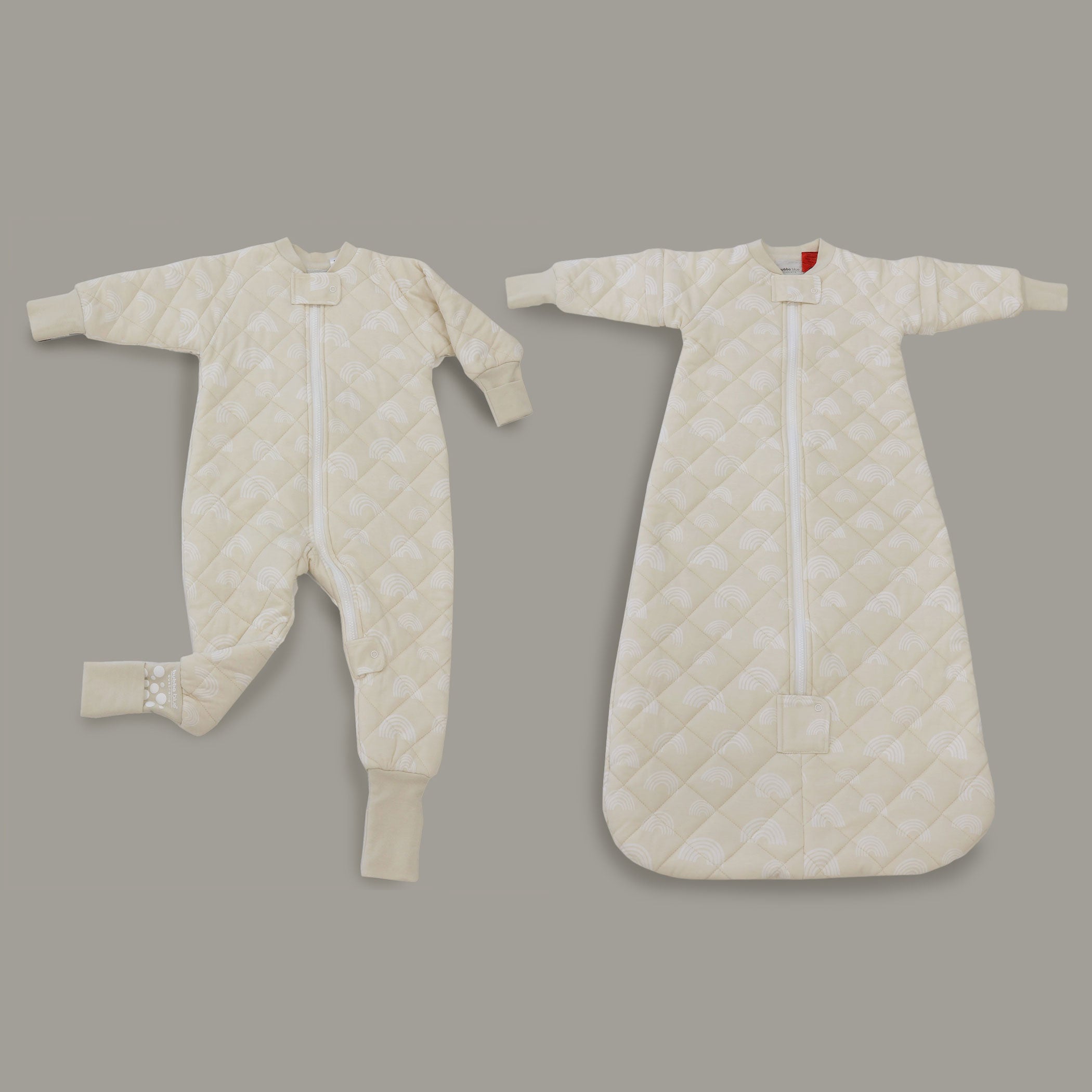 Nordic 2.5 TOG Sleep Suit & 3.5 TOG Convertible Sleep Bag Bundle - Sand
