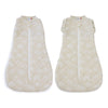 2x Nordic 2.5 TOG Swaddle Sleep Bags Bundle (0-3M and 3-9M)