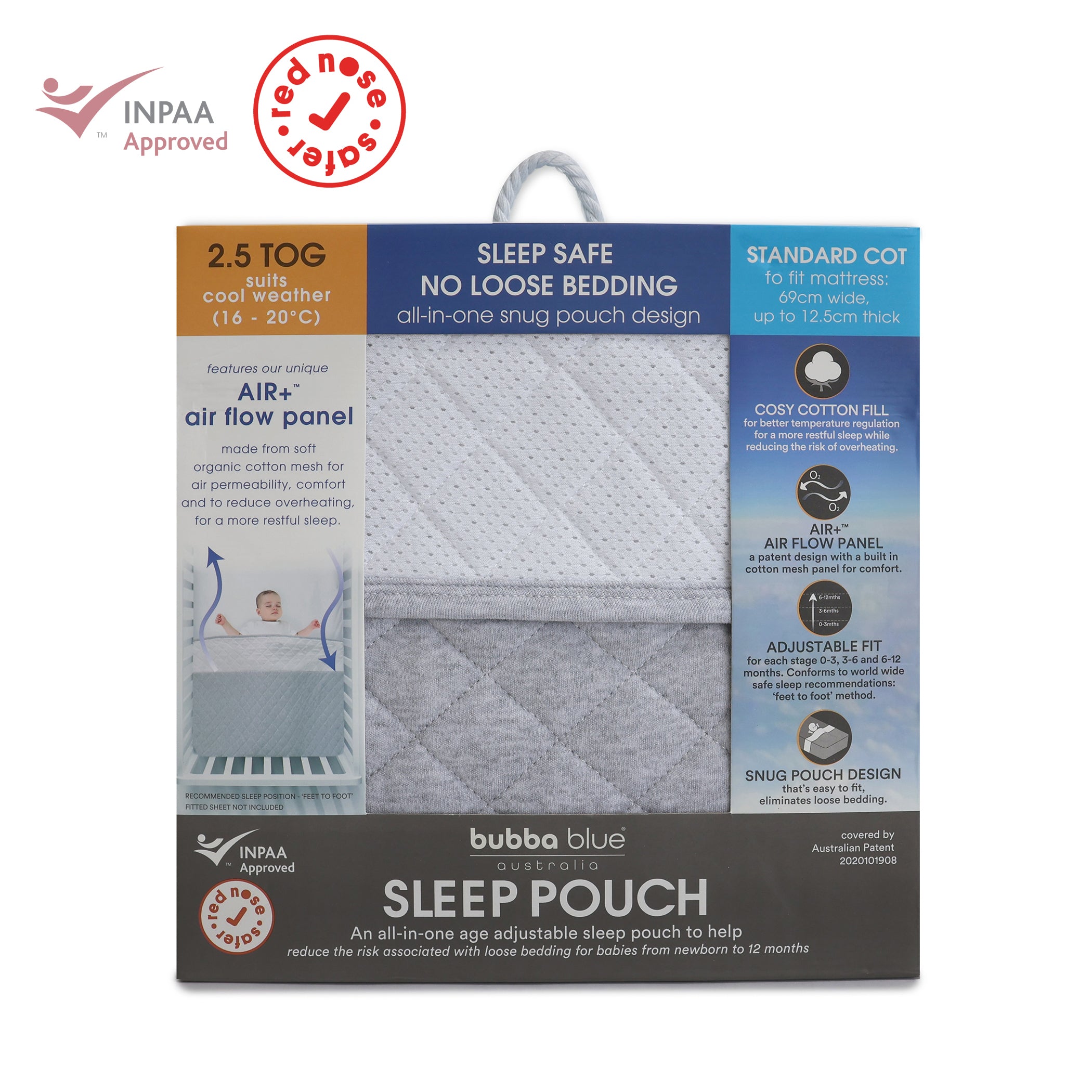 2.5 TOG Sleep Pouch - Standard Cot