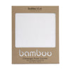 Bamboo White Waterproof Change Mat Cover/Large Bassinet Fitted Sheet - Bubba Blue Australia