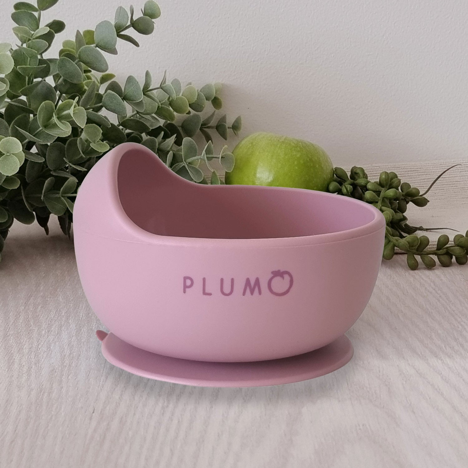 Plum Silicone Duck Egg Bowl - Dusty Berry
