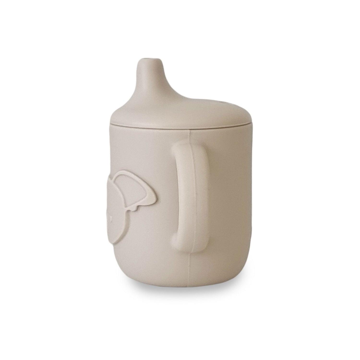 Plum Silicone Koala Sippy Cup - Sand