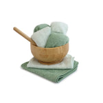Bubba Sundae 6pk Wash Cloths - Greentea - Bubba Blue Australia