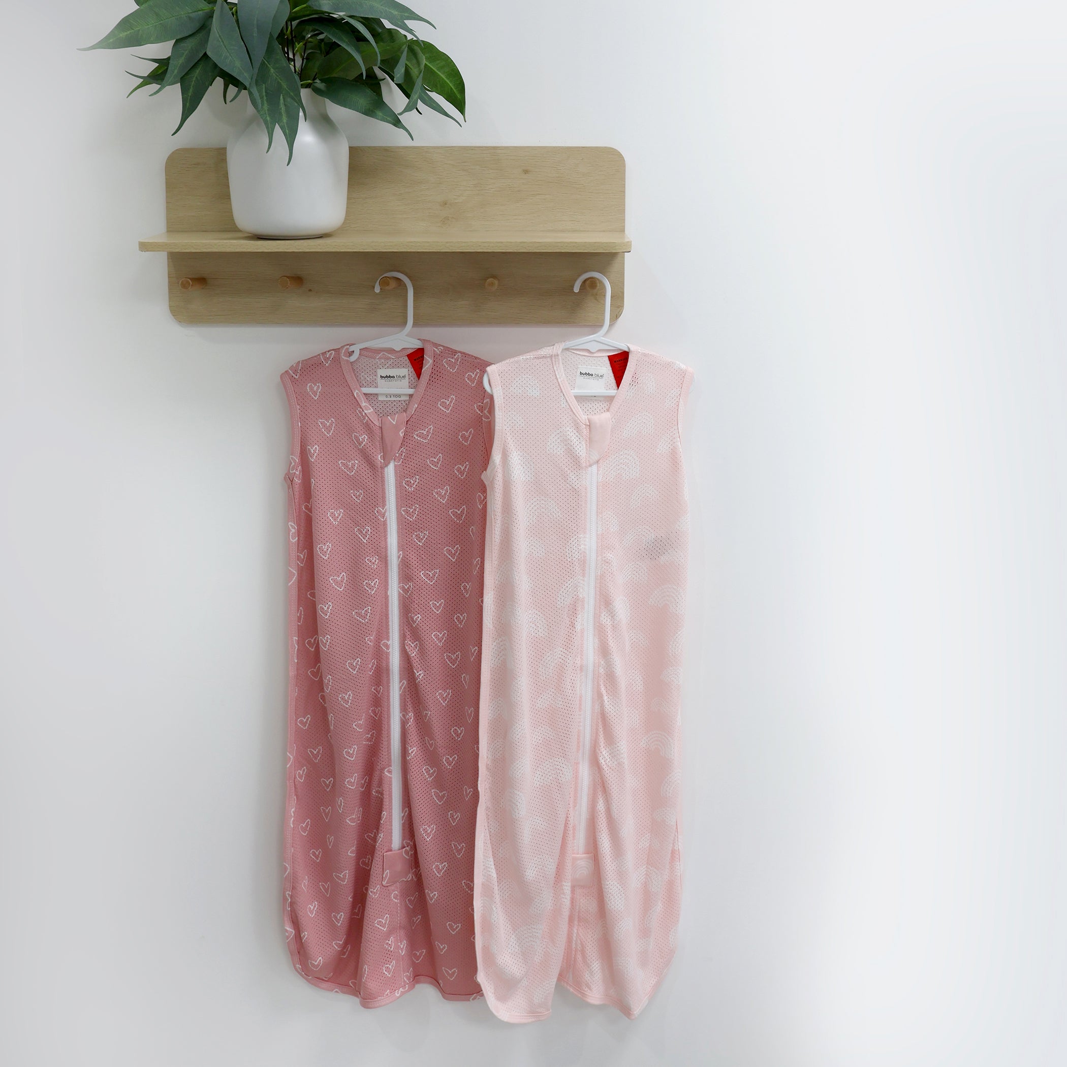 Nordic 0.2 TOG 2pk Air+ Sleep Bags Berry/Rose