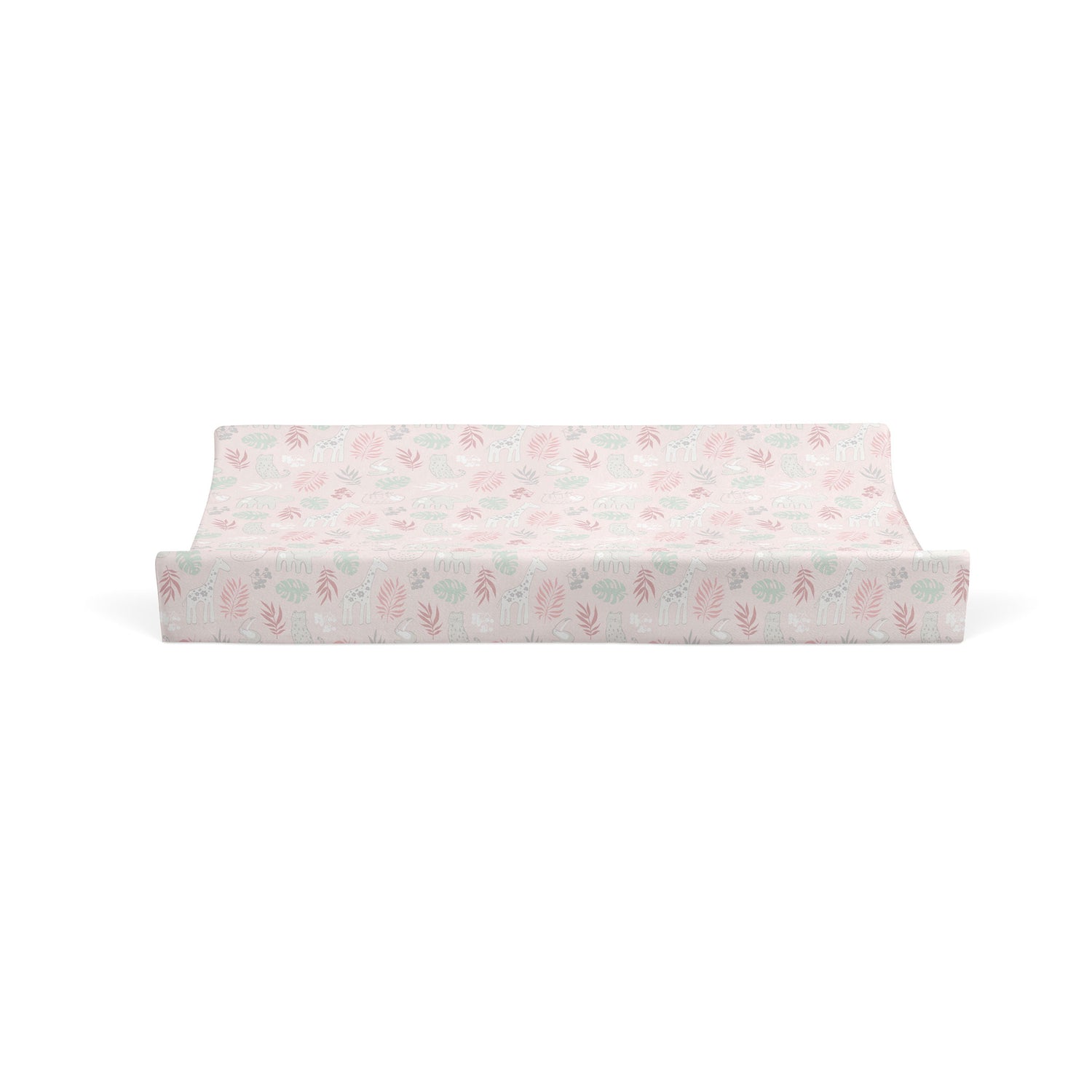 'Buy One, Get One Free' Jungle Bamboo Waterproof Change Mat Cover - Berry