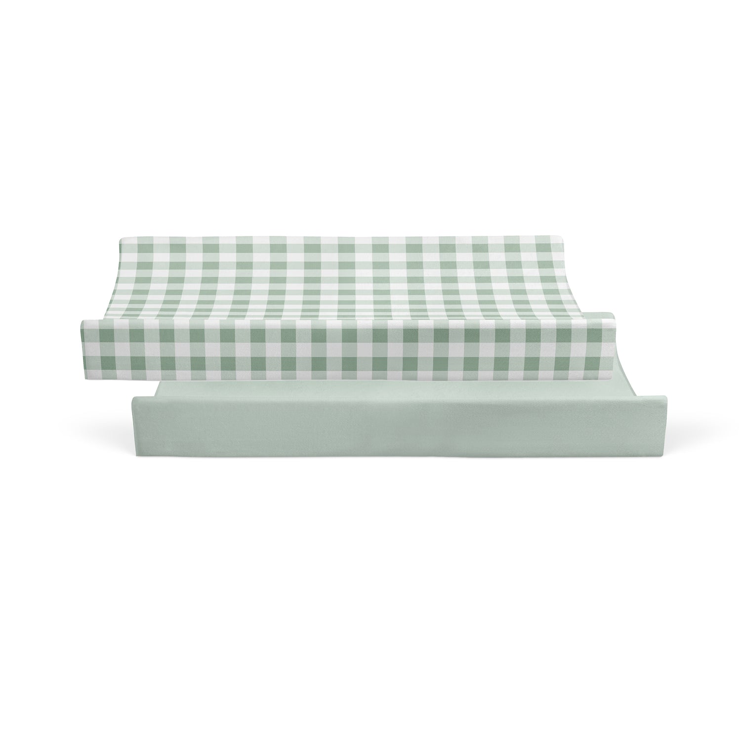 Bubba Sundae 2pk Waterproof Change Pad Covers - Greentea