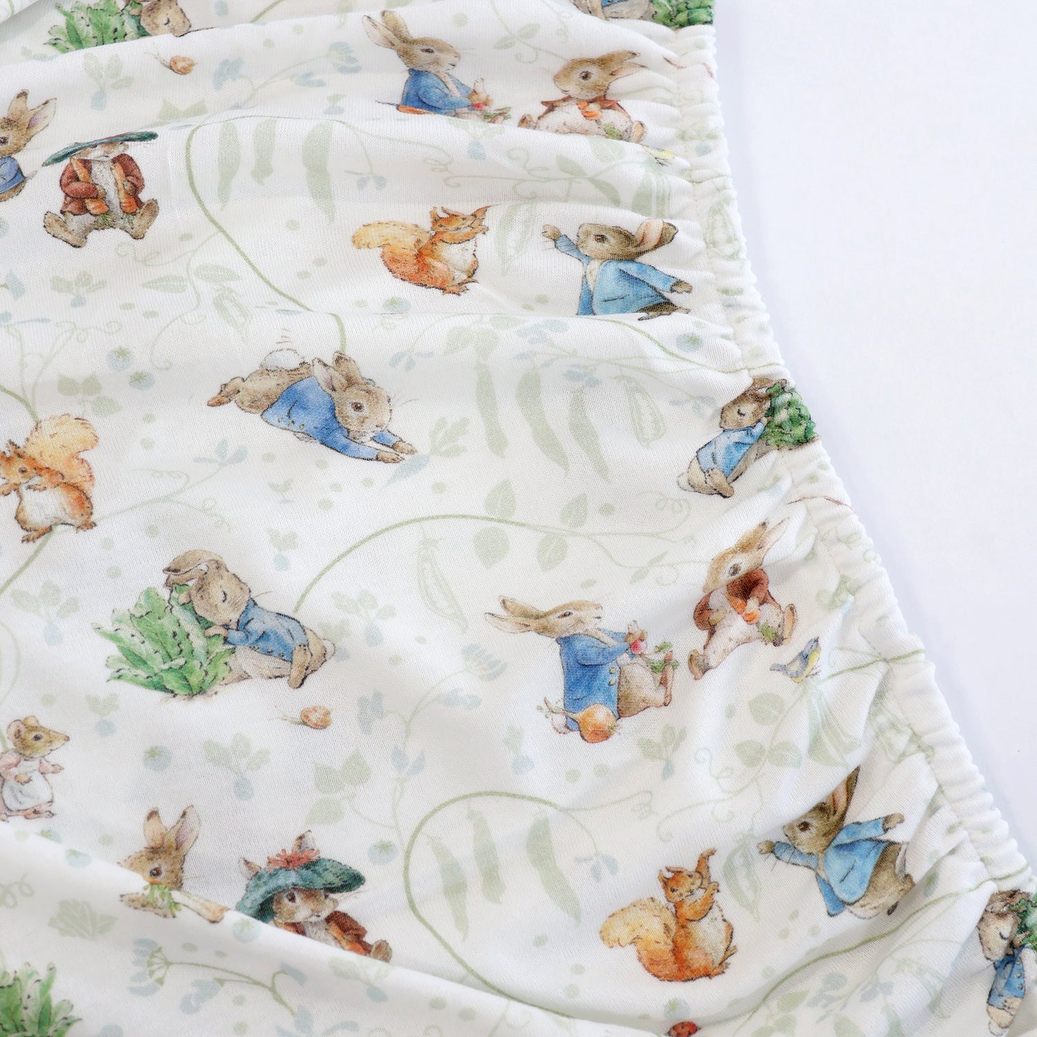 Peter Rabbit & Benjamin Bunny Co Sleeper/Bedside Sleeper Fitted Sheet