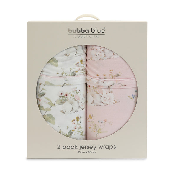 Sleeping Bunny 2pk Jersey Wraps