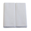 Bamboo White 2pk Moses Basket Jersey Fitted Sheets