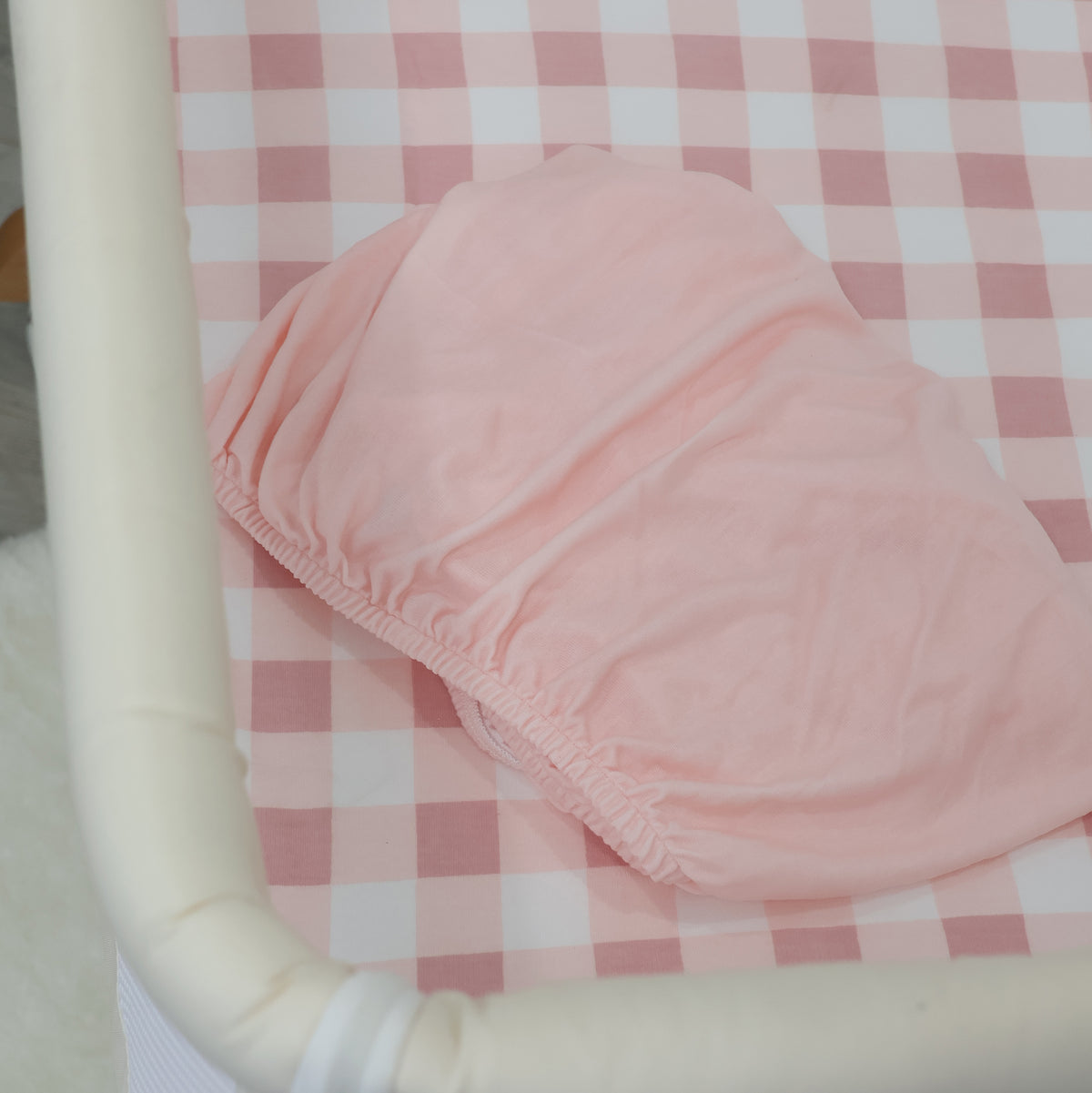 Bubba Sundae 2pk Jersey Co Sleeper/Bedside Sleeper Fitted Sheets - Cupcake - Bubba Blue Australia