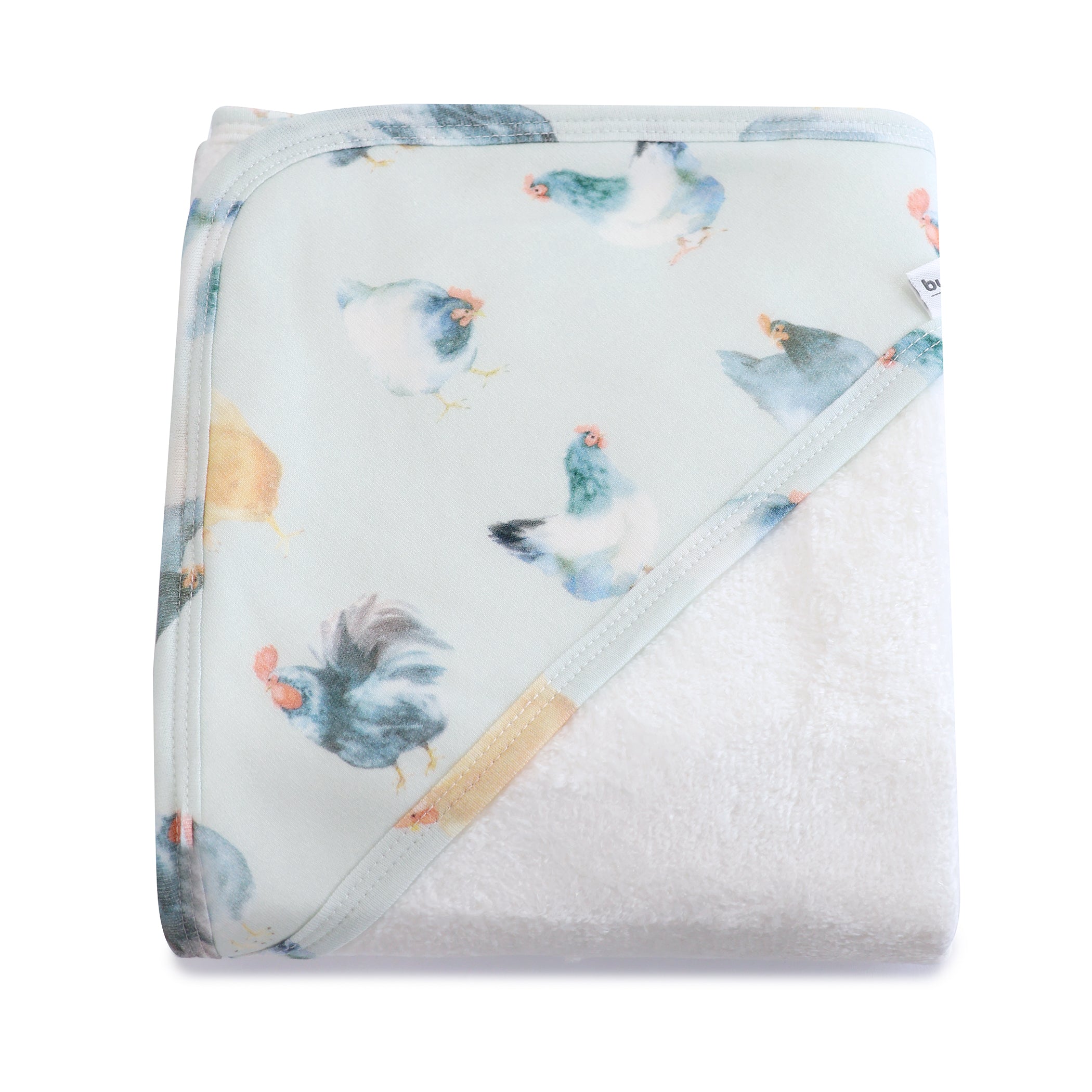 Little Rooster Hooded Towel