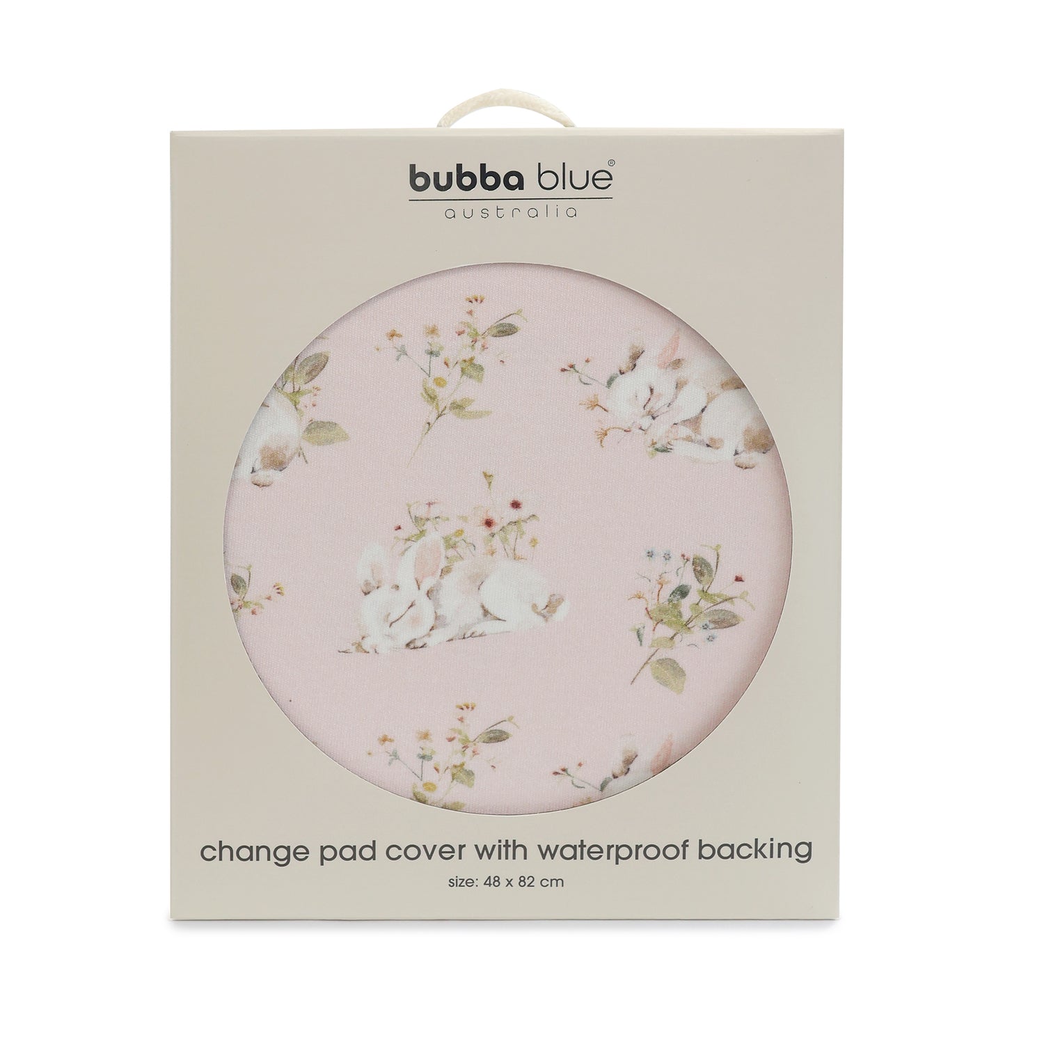 Sleeping Bunny Waterproof Change Pad Cover