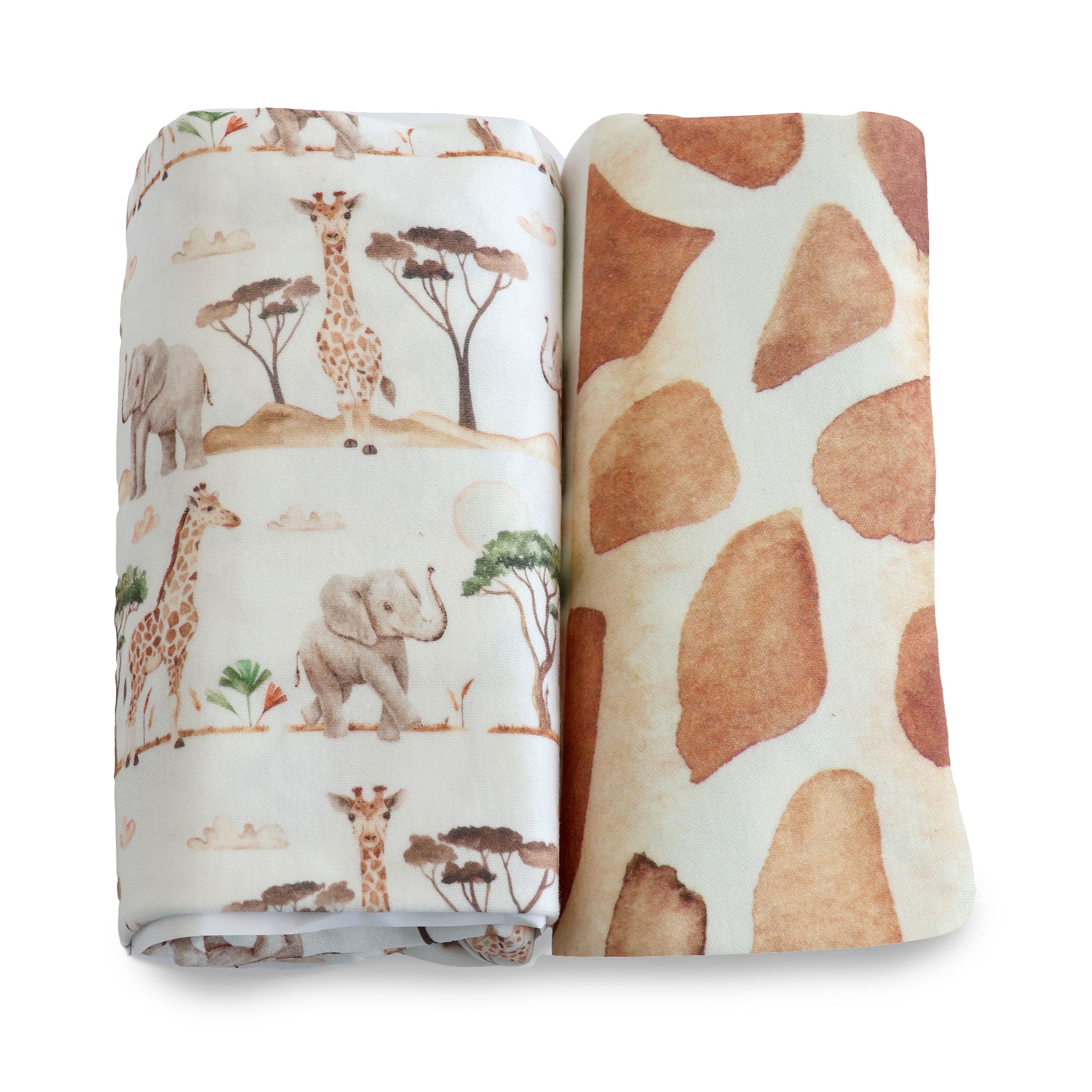 Adventure Bamboo 2pk Jersey Cot Fitted Sheets