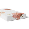 Peonies Bamboo 2pk Jersey Cot Fitted Sheets