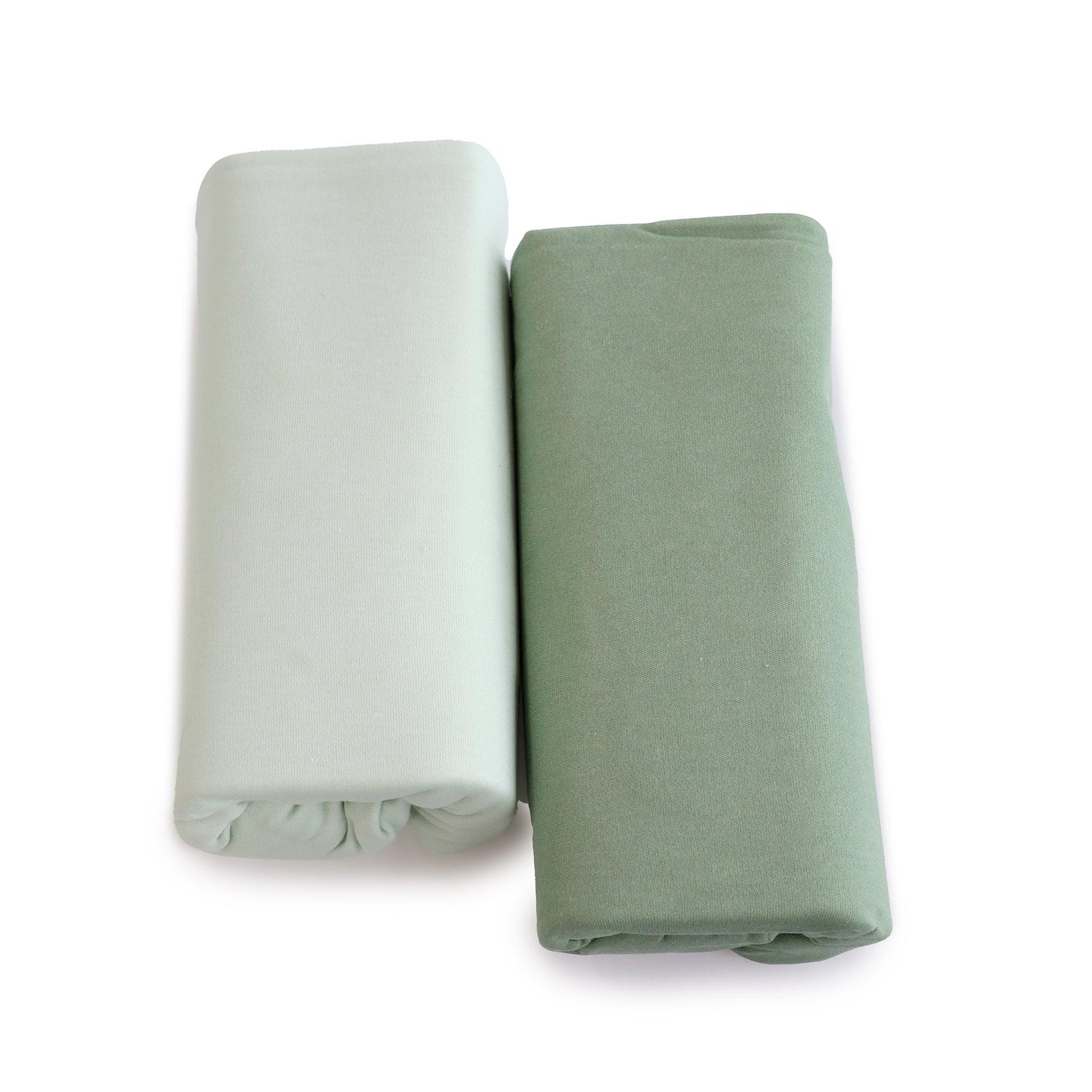 Bubba Sundae 2pk Jersey Cot Fitted Sheets - Greentea - Bubba Blue Australia