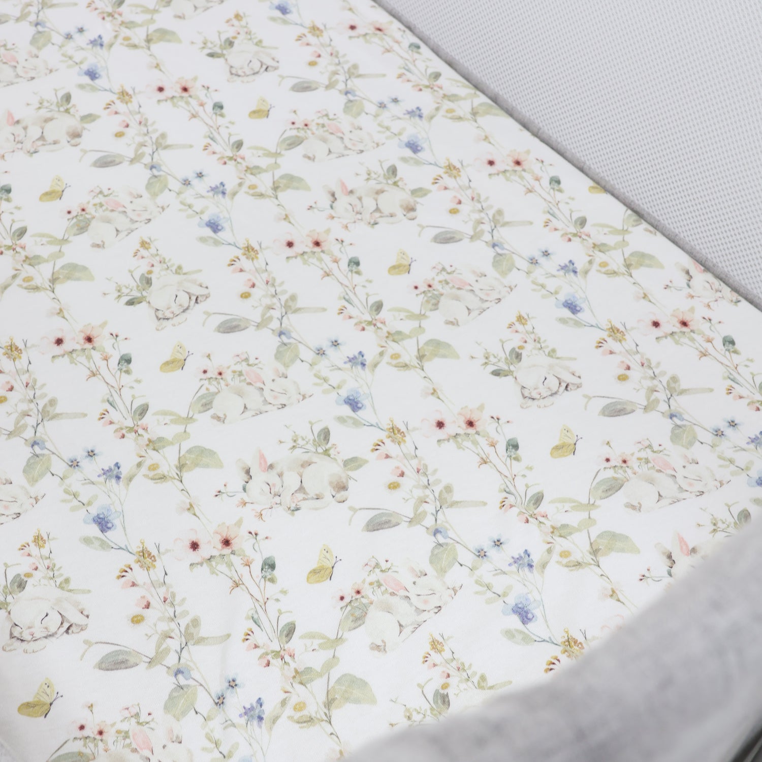 Sleeping Bunny Jersey Co Sleeper/Bedside Sleeper Fitted Sheet