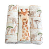 Adventure Bamboo 3pk Muslin Wraps