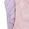 Confetti 2pk Jersey Co Sleeper/Bedside Sleeper Fitted Sheets Pink/Lilac