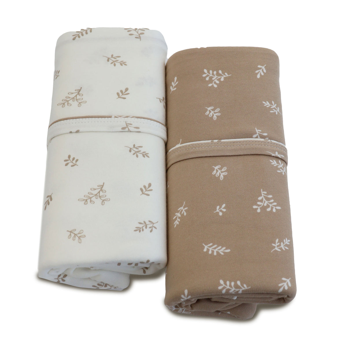 Soft Cotton Jersey Swaddle Wraps - 2 Pack
