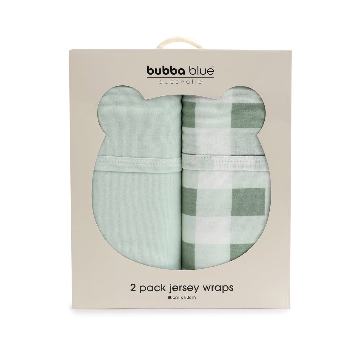 Bubba Sundae 2pk Jersey Wraps - Greentea - Bubba Blue Australia
