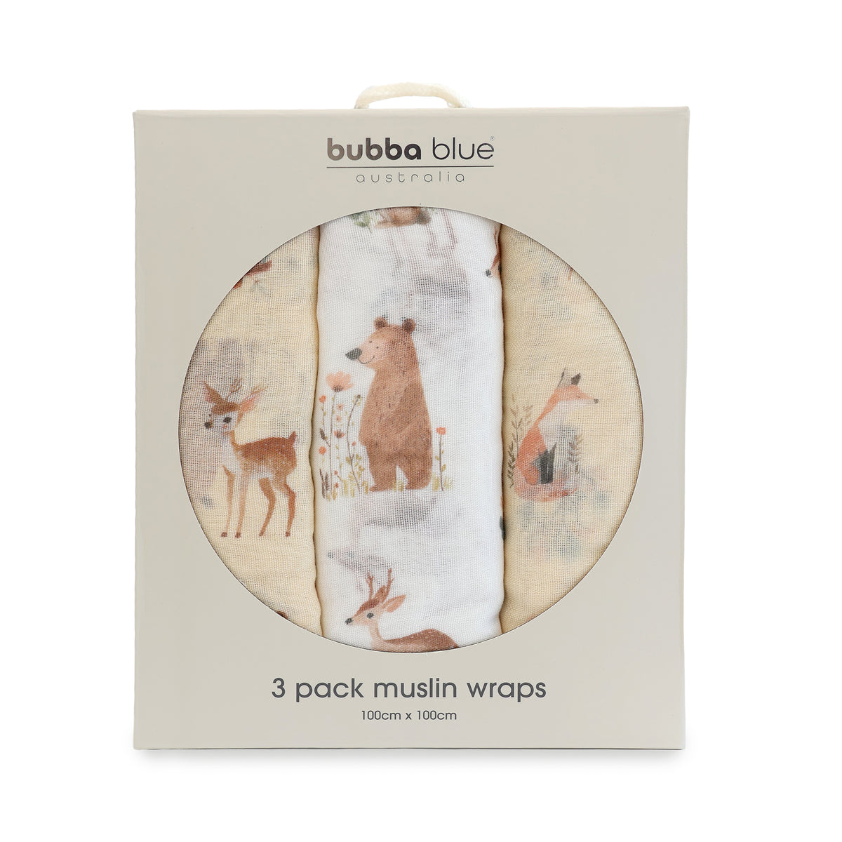 Enchanted 3pk Muslin Wraps