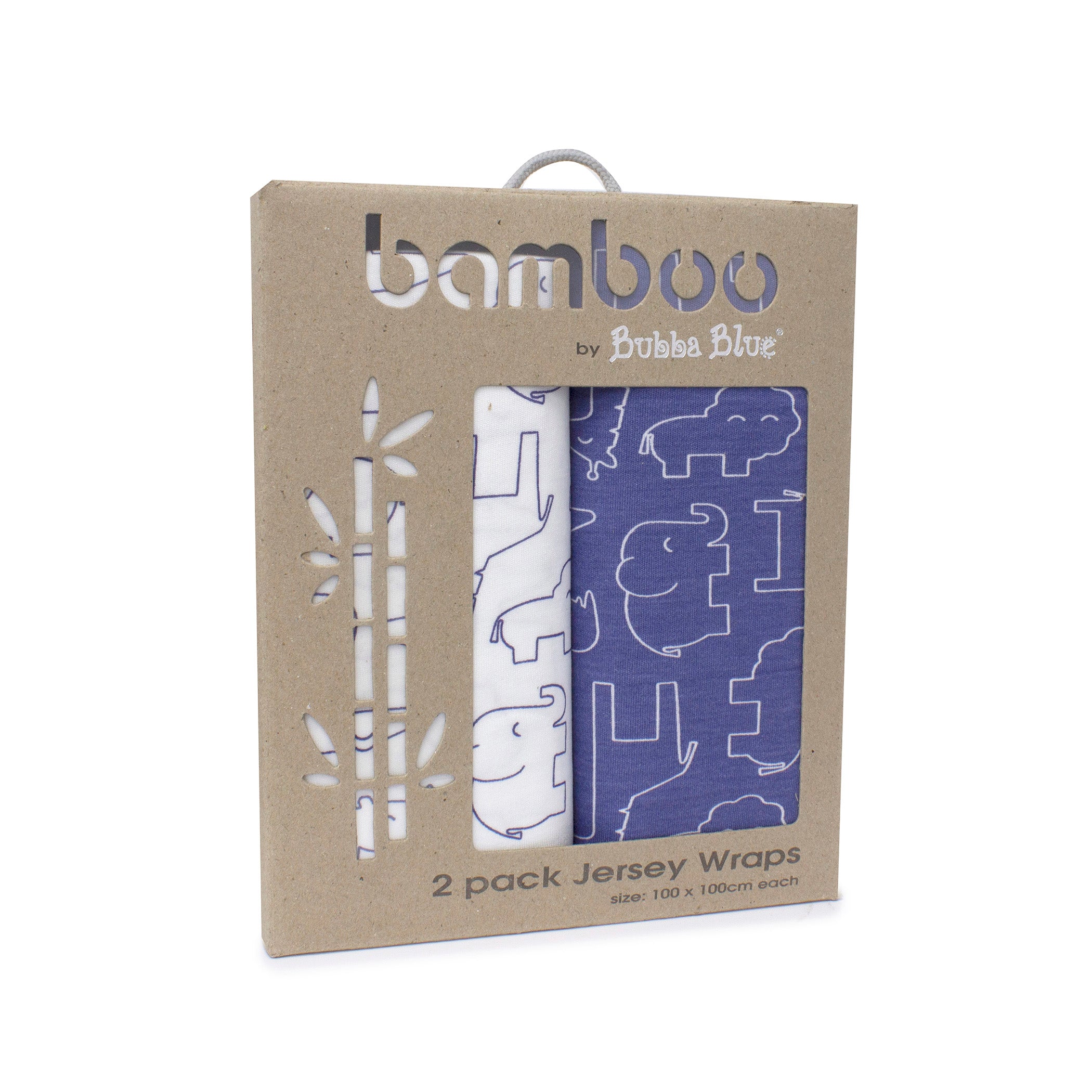 Bamboo 2pk Jersey Wraps