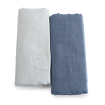 Bubba Sundae 2pk Muslin Wraps - Blueberry - Bubba Blue Australia