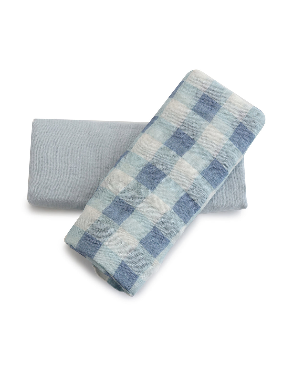 Bubba Sundae 2pk Muslin Wraps - Blueberry