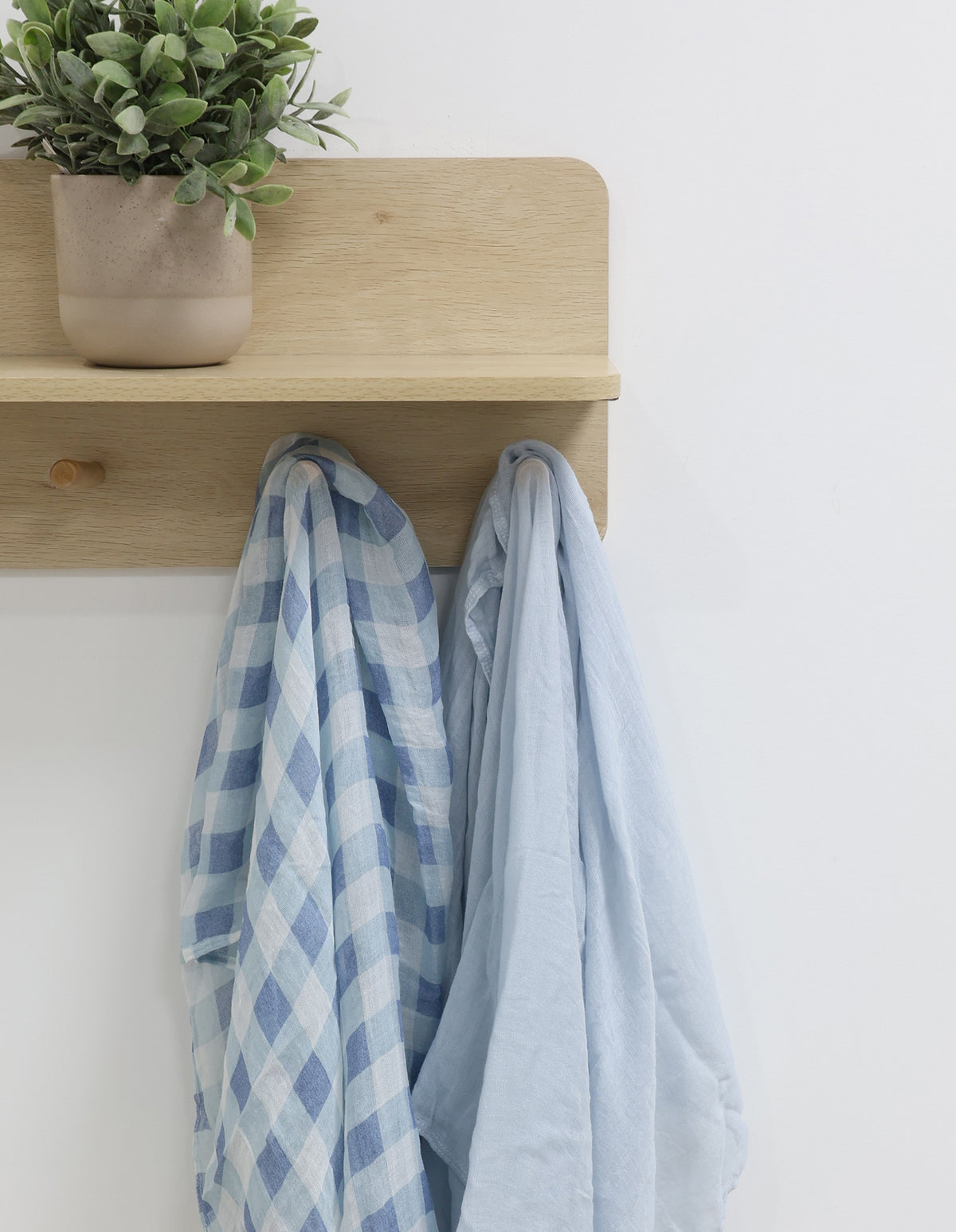 Bubba Sundae 2pk Muslin Wraps - Blueberry