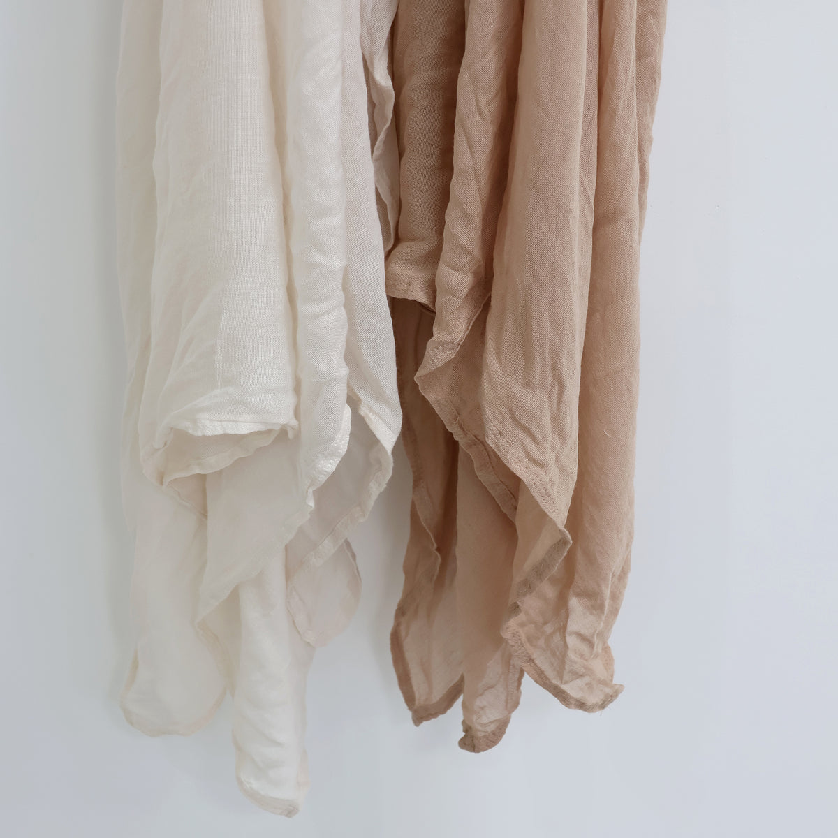 Bubba Sundae 2pk Muslin Wraps - Chestnut - Bubba Blue Australia