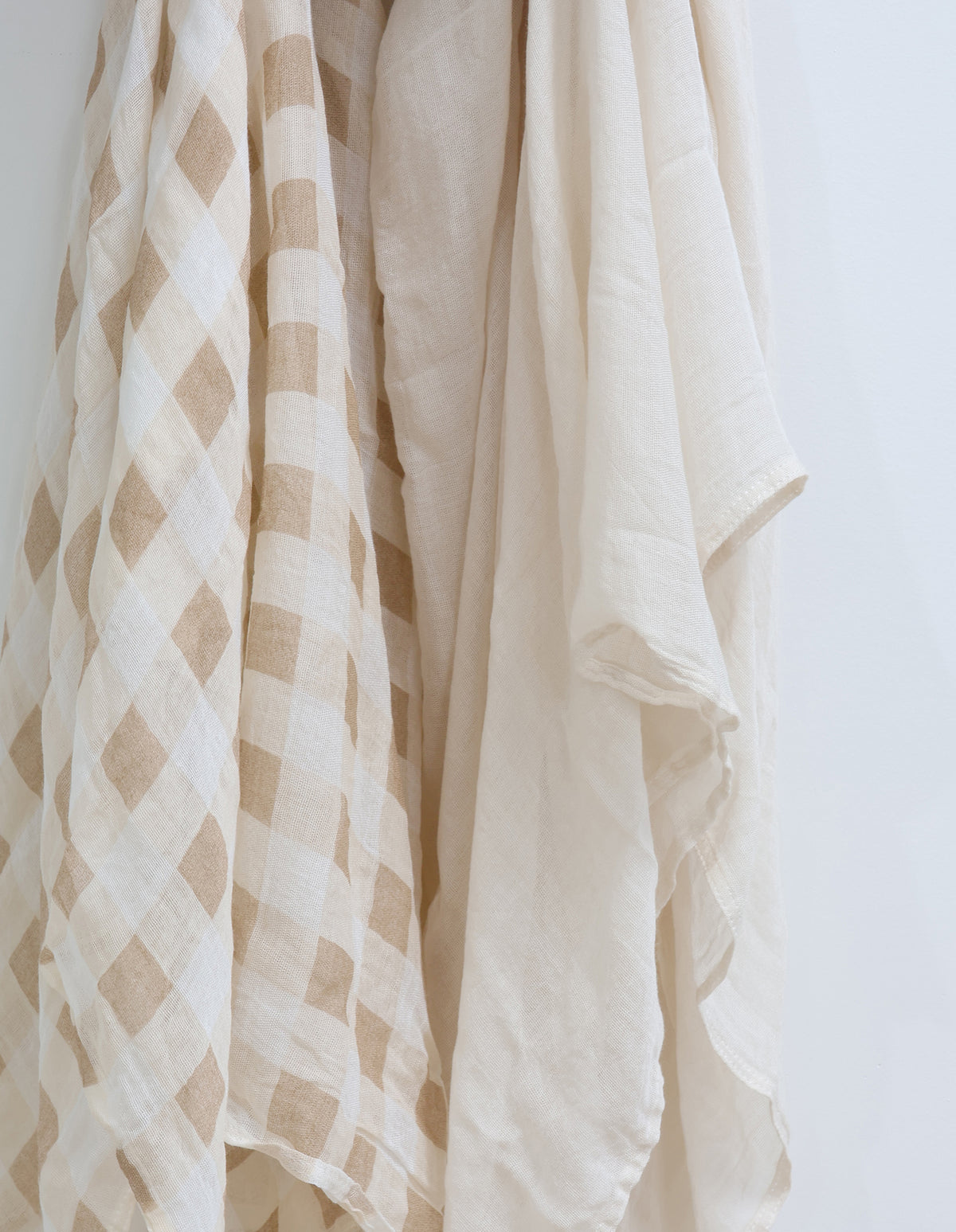 Bubba Sundae 2pk Muslin Wraps - Chestnut