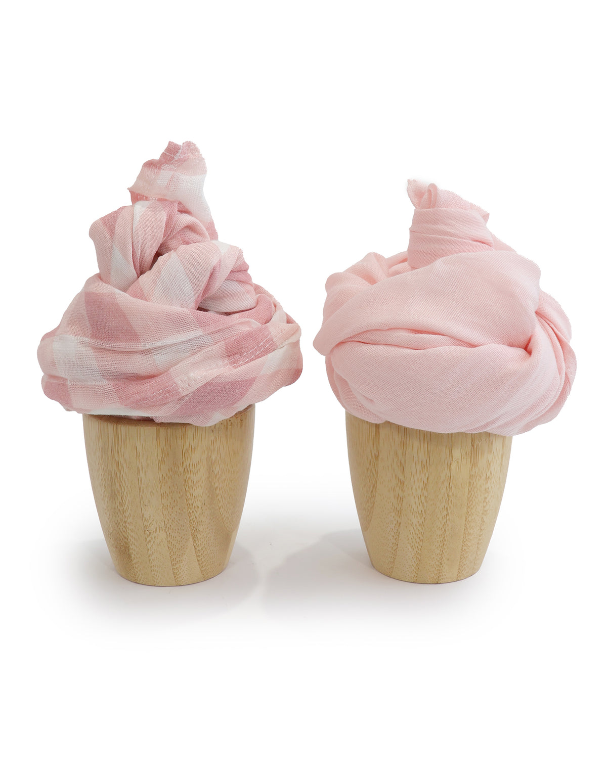 Bubba Sundae 2pk Muslin Wraps - Cupcake
