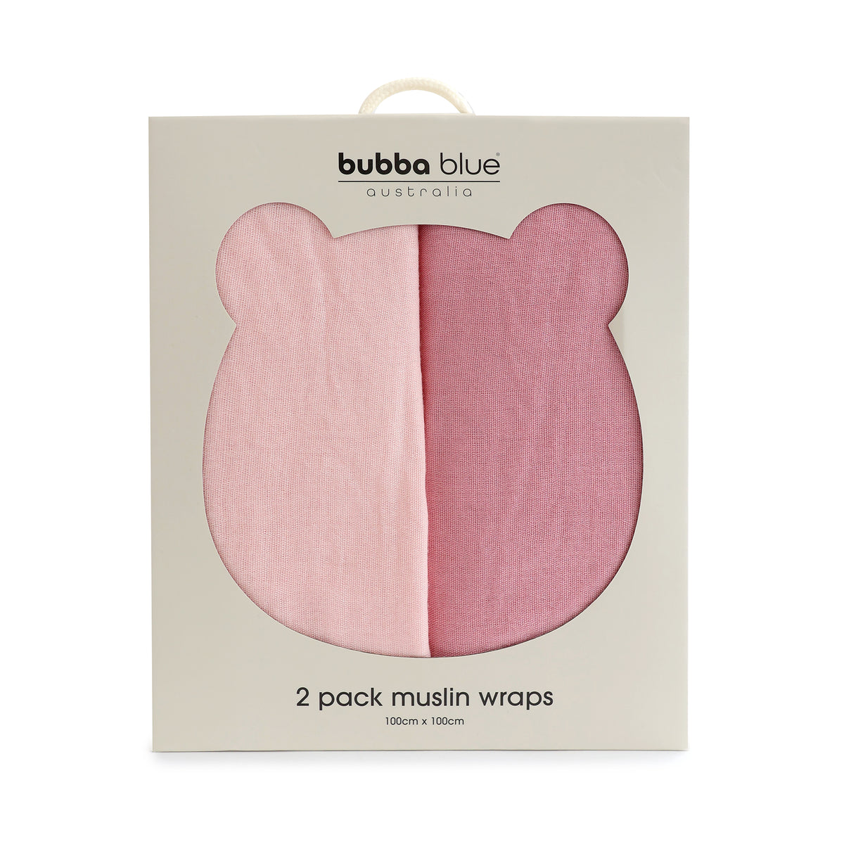 Bubba Sundae 2pk Muslin Wraps - Cupcake - Bubba Blue Australia