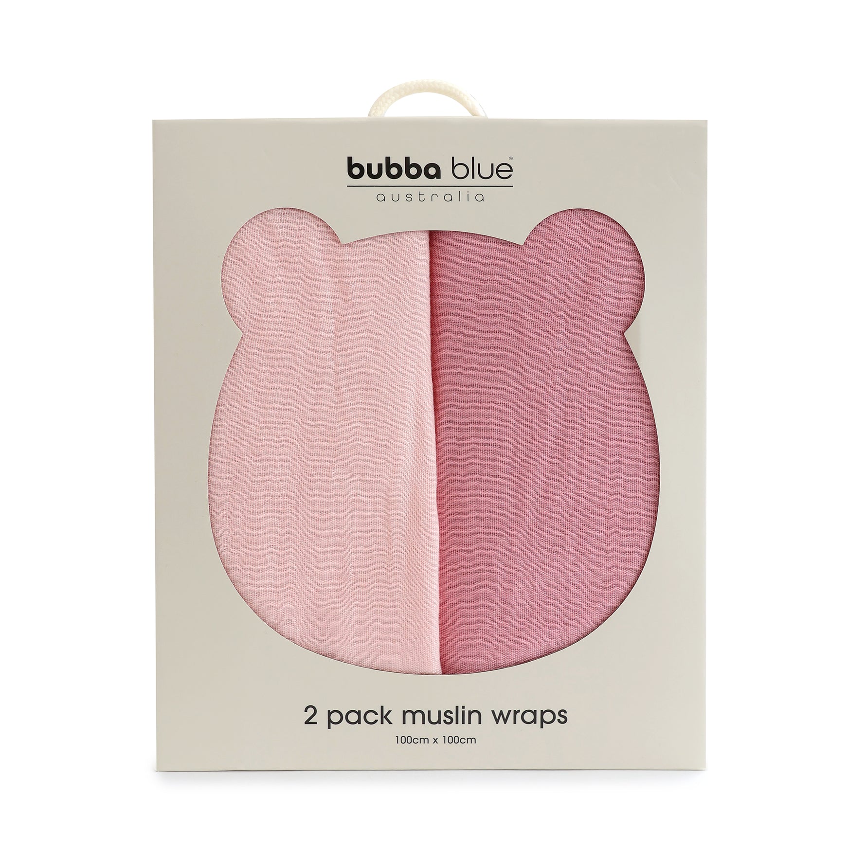 Bubba Sundae 2pk Muslin Wraps - Cupcake - Bubba Blue Australia