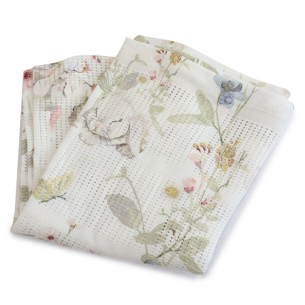 Sleeping Bunny Cellular Blanket