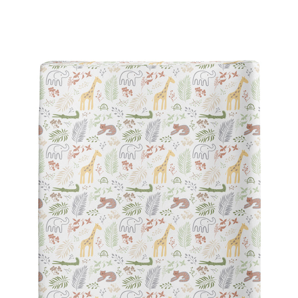 Jungle Bamboo Waterproof Change Mat Cover