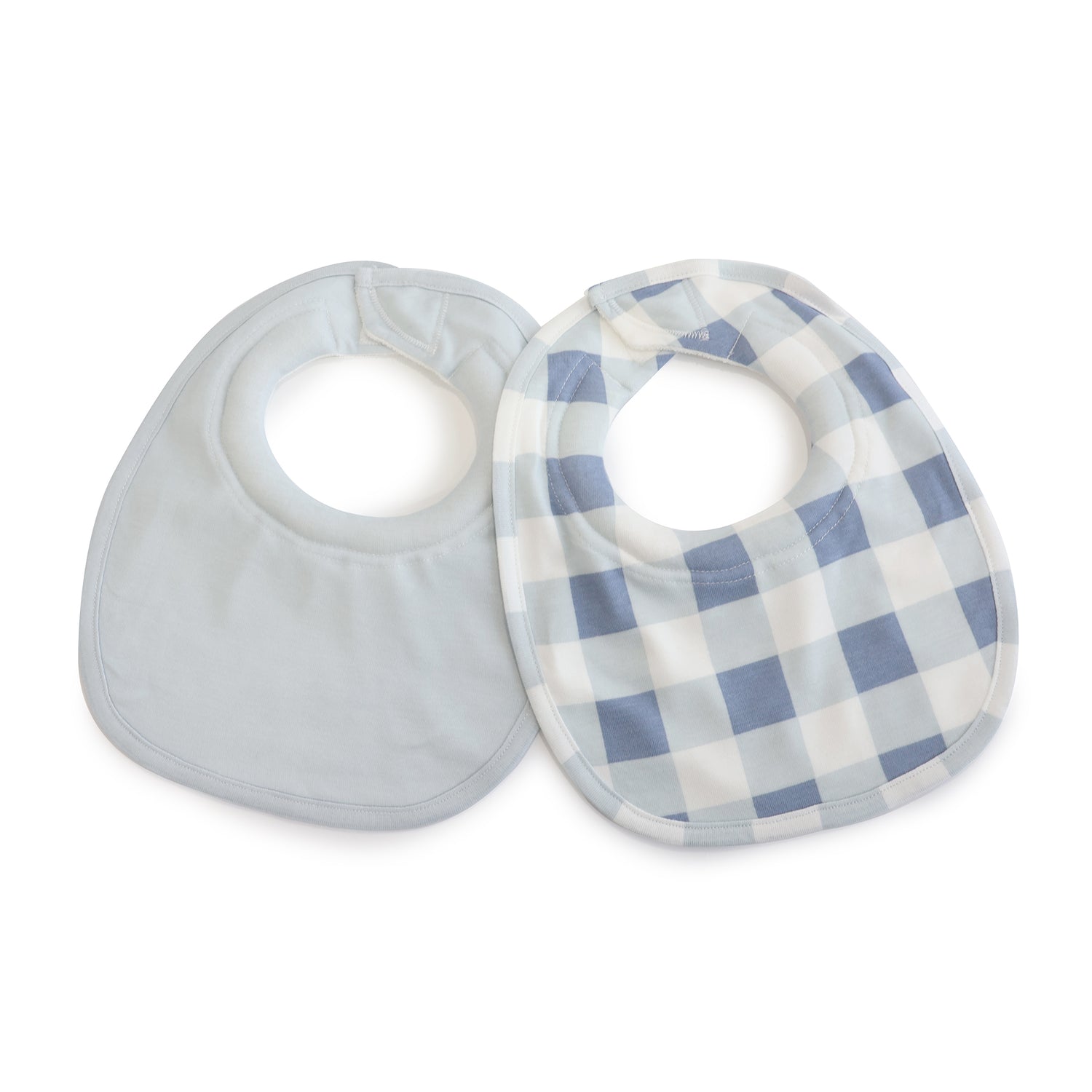 Bubba Sundae 2pk Dribble Bibs - Blueberry